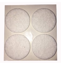 Filtpuder, runde, Ø 35 mm.